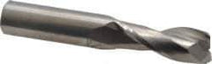 OSG - 1/2", 2 Flute, Single End, Solid Carbide, 0.02" Corner Radius End Mill - 3" OAL, 30° Helix, Right Hand Flute, 1-1/4" LOC, Right Hand Cut - Benchmark Tooling