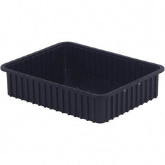 LEWISBins+ - 17-3/8" Wide x 5" High, Black Bin Divider Box - Use with DV1750 Short, DV2250 Long - Benchmark Tooling