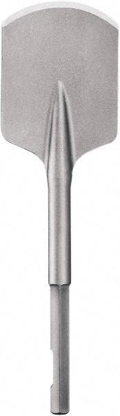 DeWALT - 4" Head Width, 4-1/2" OAL, 3/4" Shank Diam, Spade Chisel - Hex Drive, Hex Shank, Steel - Benchmark Tooling