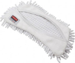 Rubbermaid - 226.06mm Long x 149.86mm Wide Microfiber Dust Mop Head - White - Benchmark Tooling