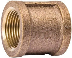 Value Collection - Class 125, 1/2" Internal Pipe, Red Brass Coupling - MPT - Benchmark Tooling
