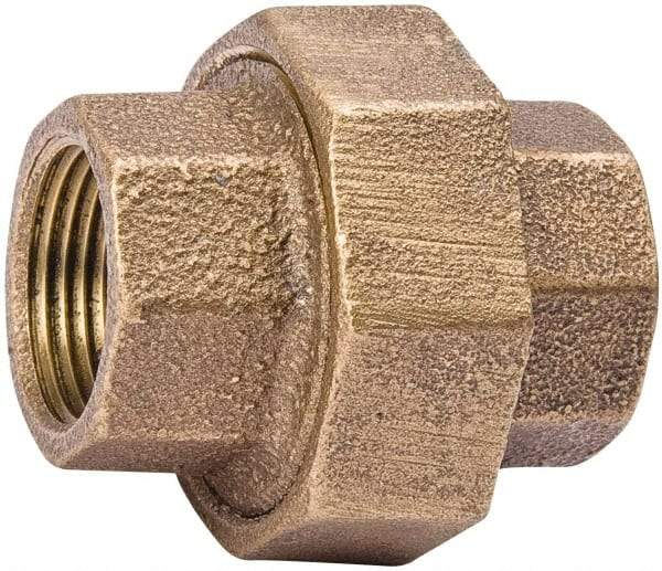 Value Collection - Class 125, 1" Internal Pipe, Red Brass Union - NPT - Benchmark Tooling