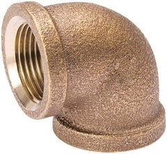 Value Collection - Class 125, 1" Internal Pipe, Red Brass 90° Elbow - MPT - Benchmark Tooling