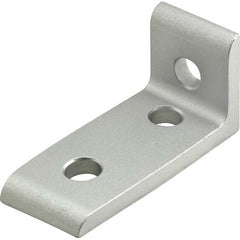 80/20 Inc. - 1" Wide x 2" High x 7/8" Long Open Shelving Corner L-Bracket - Benchmark Tooling