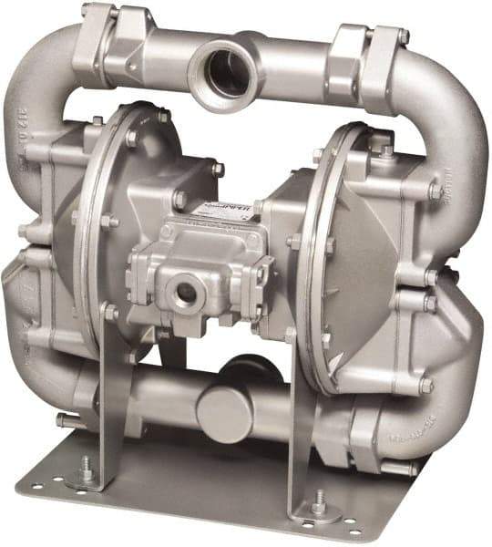 SandPIPER - Air Operated Diaphragm Pump - Buna Diaphragm, Aluminum Housing - Benchmark Tooling