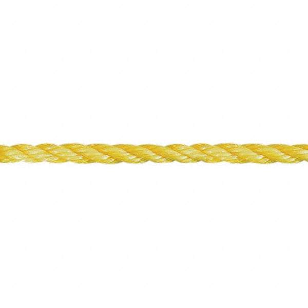 Value Collection - 200' Max Length Polypropylene Twisted Rope - 5/8" Diam, 697 Lb Capacity - Benchmark Tooling