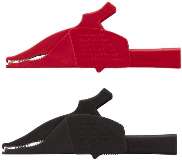 Milwaukee Tool - Black/Red Electrical Test Equipment Clip - Use with 2205-20, 2206-20, 2207-20, 2216-20, 2217-20, 2235-20, 2236-20, 2237-20, 2238-21 & 2239-21 Milwaukee Meters - Benchmark Tooling