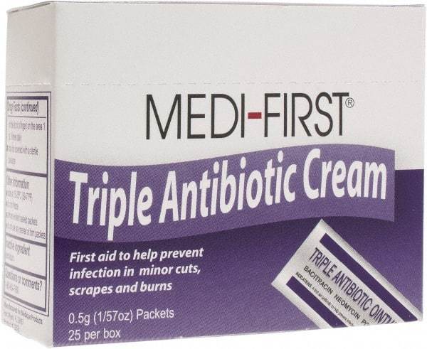 Medique - (25) 1/57 oz Wound Care Ointment - Comes in Box, Antibiotic and Triple Antibiotic Ointment - Benchmark Tooling