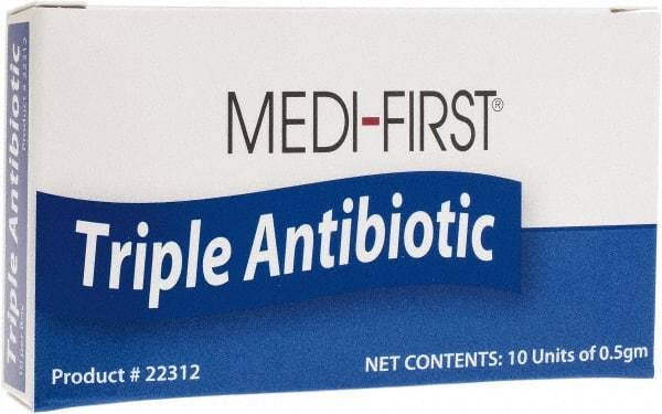 Medique - 3/64 oz Wound Care Ointment - Comes in Packet, Antibiotic and Triple Antibiotic Ointment, Unitized Kit Packing - Benchmark Tooling