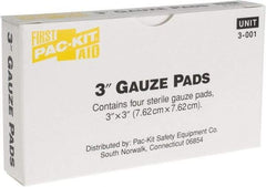 Medique - 3" Long x 3" Wide, General Purpose Pad - Yellow - Benchmark Tooling