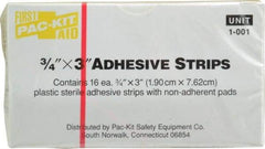 Medique - 3" Long x 3/4" Wide, General Purpose Self-Adhesive Bandage - Yellow, Plastic Bandage - Benchmark Tooling