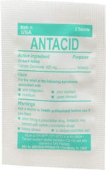 Medique - Mint Flavor Medi-First Antacid Tablets - Antacids & Stomach Relief - Benchmark Tooling