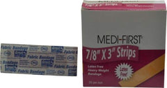 Medique - 3" Long x 7/8" Wide, General Purpose Self-Adhesive Bandage - Woven Fabric Bandage, Latex Free - Benchmark Tooling