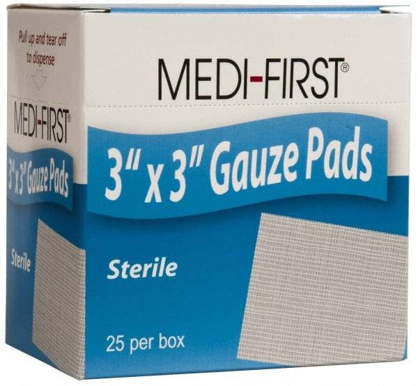 Medique - 3" Long x 3" Wide, General Purpose Pad - Gauze Bandage - Benchmark Tooling