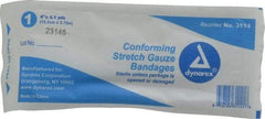 Medique - 4" Wide, General Purpose Gauze Roll - Gauze Bandage - Benchmark Tooling