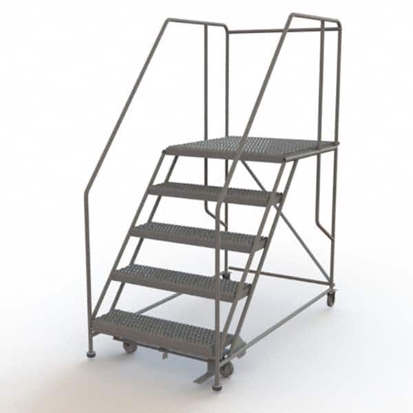 TRI-ARC - Rolling & Wall Mounted Ladders & Platforms Type: Rolling Work Platform Style: Steel Work Platform - Benchmark Tooling