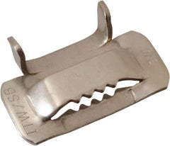 IDEAL TRIDON - Band Clamps & Buckles Type: Banding Strap Buckles Material: Stainless Steel - Benchmark Tooling