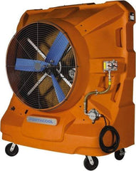 PortaCool - 48" Blade, 65 Gal Capacity, 2.5 hp, 22,500 CFM Evaporative Cooler - 19.8 Amp Rating, 120 Volts, Single Speed - Benchmark Tooling