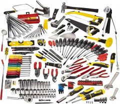 Proto - 233 Piece 3/8" Drive Master Tool Set - Comes in Roller Cabinet - Benchmark Tooling