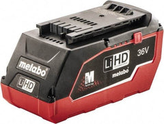 Metabo - 36 Volt Lithium-Ion Power Tool Battery - 6.2 Ahr Capacity, 2 hr Charge Time, Series 36V LiHD - Benchmark Tooling