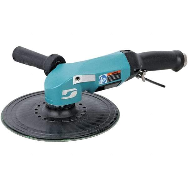 Dynabrade - 9" Max Disc, 6,500 RPM, Pneumatic Handheld Disc Sander - 115 CFM, 1/2 NPT Inlet, 2.8 hp, 90 psi - Benchmark Tooling