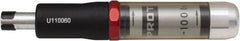 Proto - 1 Piece, 20 to 100 In/oz, Torque Limiting Screwdriver - 5-1/4" OAL, 1/4" Drive - Benchmark Tooling