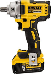 DeWALT - 1/2" Drive 20 Volt Mid-Handle Cordless Impact Wrench & Ratchet - Benchmark Tooling