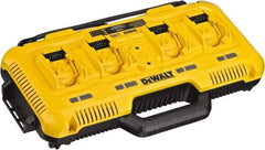 DeWALT - 20 Volt, 4 Battery Lithium-Ion Power Tool Charger - 1 hr & 30 min to Charge, AC Wall Outlet Power Source - Benchmark Tooling