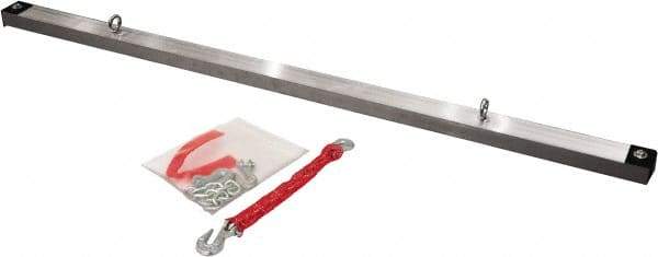 Sweepex - 60" Long Magnetic Sweeper Bar - 2" Wide x 2" High, 1 to 2" Clearance - Benchmark Tooling