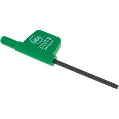 Wiha - T8 Torx Key - Flag-Style, 40mm Length Under Head, 2.8" OAL - Benchmark Tooling