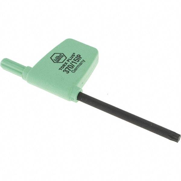 Wiha - IP15 Torx Plus Key - Flag-Style, 45mm Length Under Head, 3.1" OAL - Benchmark Tooling