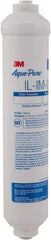 3M Aqua-Pure - 2-1/8" OD, 5µ, Polypropylene Inline Cartridge Filter - 10-5/16" Long, Reduces Sediments, Tastes, Odors & Chlorine - Benchmark Tooling