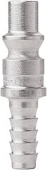 CEJN - Hose Barb ARO Pneumatic Hose Connector - Steel Zinc Plated, 1/4" Body Diam, 3/8" Hose ID - Benchmark Tooling