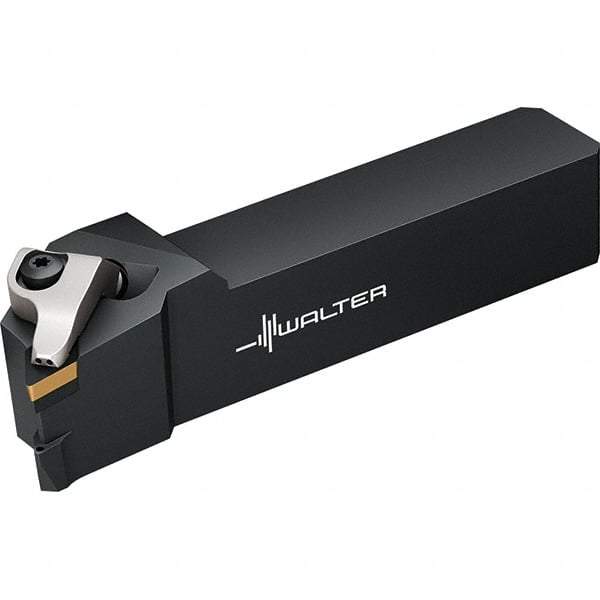 Walter - DDJC, Right Hand Cut, 93° Lead Angle, 20mm Shank Height x 20mm Shank Width, Negative Rake Indexable Turning Toolholder - 125mm OAL, DC.. 11T3 Insert Compatibility, Series DDJC - Benchmark Tooling