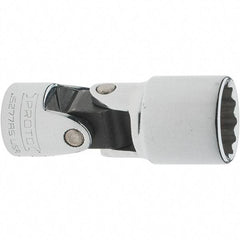 Proto - 5/8", 3/8" Drive, Intermediate Hand Socket - 12 Points, 2-1/4" OAL, Steel, Full Polish Finish - Benchmark Tooling