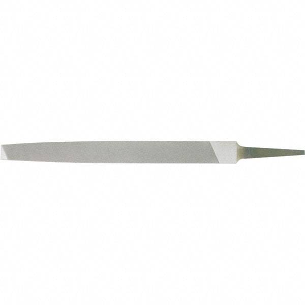 Stanley - 12" Long, Bastard Cut, Flat American-Pattern File - Single Cut, 0.3" Overall Thickness - Benchmark Tooling