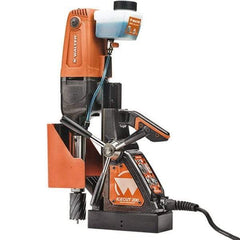 WALTER Surface Technologies - 1/2" Chuck, Portable Electromagnetic Drill Press - 1300-2600 RPM, 10 Amps, 1200 Watts, 120 Volts - Benchmark Tooling