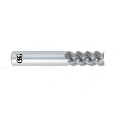 20mm Dia. x 102mm Overall Length 3-Flute Square End Solid Carbide SE End Mill-Round Shank-Center Cutting-Uncoated - Benchmark Tooling