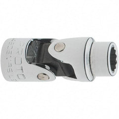 Proto - 1/4" Drive, Standard Hand Socket - 12 Points, 1-17/64" OAL, Steel, Full Polish Finish - Benchmark Tooling