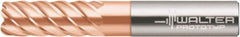 Walter-Prototyp - 3/16", 4 Flute, Single End, Solid Carbide, 0.015" Corner Radius End Mill - 2-1/2" OAL, 50° Helix, Right Hand Flute, 0.6" LOC, Right Hand Cut - Benchmark Tooling