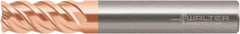 Walter-Prototyp - 6mm, 4 Flute, Single End, Solid Carbide, 0.5mm Corner Radius End Mill - 65mm OAL, 50° Helix, Right Hand Flute, 13mm LOC, Right Hand Cut - Benchmark Tooling