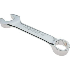 Proto - 1-1/8" 12 Point Combination Wrench - 15° Offset Angle, 8-29/32" OAL, Steel, Full Polish Finish - Benchmark Tooling