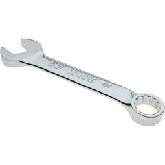 Proto - 23mm 12 Point Combination Wrench - 15° Offset Angle, 8-19/64" OAL, Steel, Full Polish Finish - Benchmark Tooling