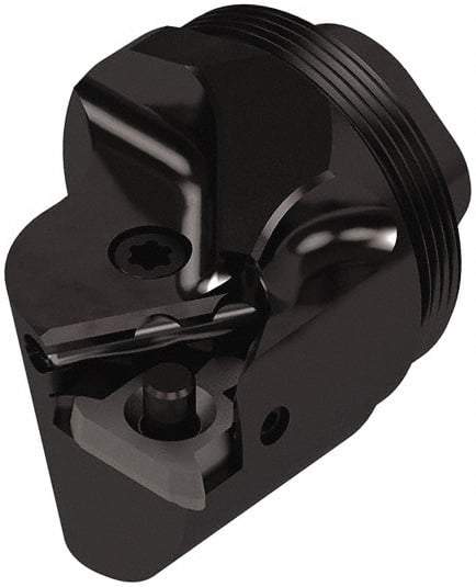 Seco - Left Hand Cut, Size GL40, 22NR Insert Compatiblity, Internal Modular Turning & Profiling Cutting Unit Head - 25.3mm Ctr to Cutting Edge, 32mm Head Length, Through Coolant, Series Seco-Capto - Benchmark Tooling