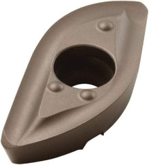 Seco - 218.21060 ME03 Grade MS2050 Carbide Milling Insert - TiAlN/NbN Finish, 0.09" Thick, 0.2" Inscribed Circle, 6mm Corner Radius - Benchmark Tooling