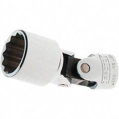 Proto - 3/8" Drive, Standard Hand Socket - 12 Points, 2-1/4" OAL, Steel, Full Polish Finish - Benchmark Tooling