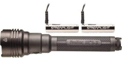 Streamlight - White LED Bulb, 3,500 Lumens, Industrial/Tactical Flashlight - Black Aluminum Body, 2 18650 Lithium-Ion Batteries Included - Benchmark Tooling