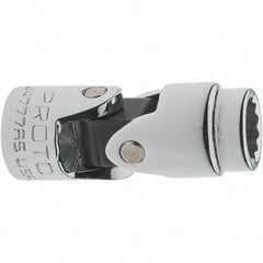 Proto - 9/32", 1/4" Drive, Standard Hand Socket - 12 Points, 1-23/64" OAL, Steel, Chrome Finish - Benchmark Tooling