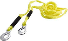 Erickson Manufacturing - S Hook Polypropylene Tow Rope - 14' Long, 2,000 Lb Capacity - Benchmark Tooling