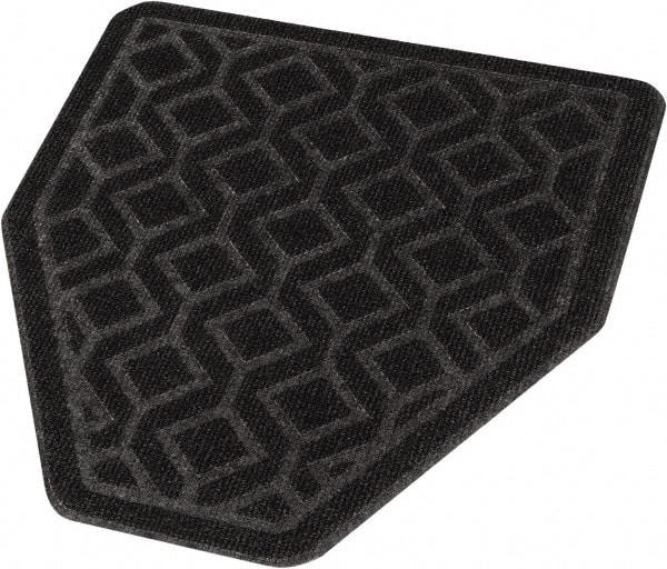 PRO-SOURCE - Olefin & Latex Disposable Urinal Mat - Black, Unscented Scented - Benchmark Tooling